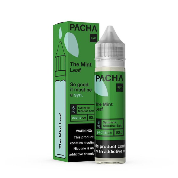 The Mint Leaf SYN E-liquid by Pachamama - (60 mL)