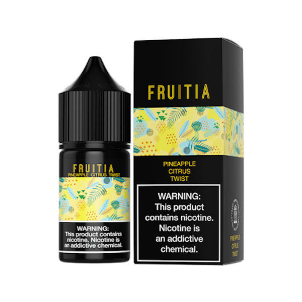 Pineapple Citrus Nic Salt by Fruitia - (30mL)
