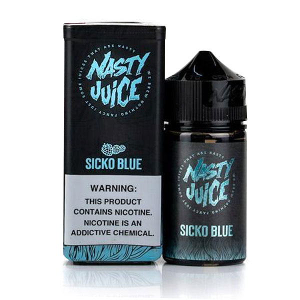 Sicko Blue E-Liquid by Nasty Juice Berry Series (60mL)