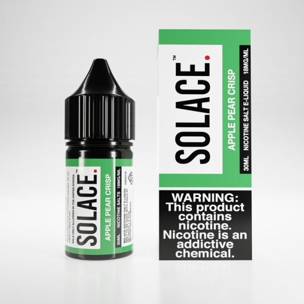 Apple Pear Crisp Nic Salt by Solace Vapor (30mL) Apple Pear Crisp Nic Salt by Solace Vapor (30mL)