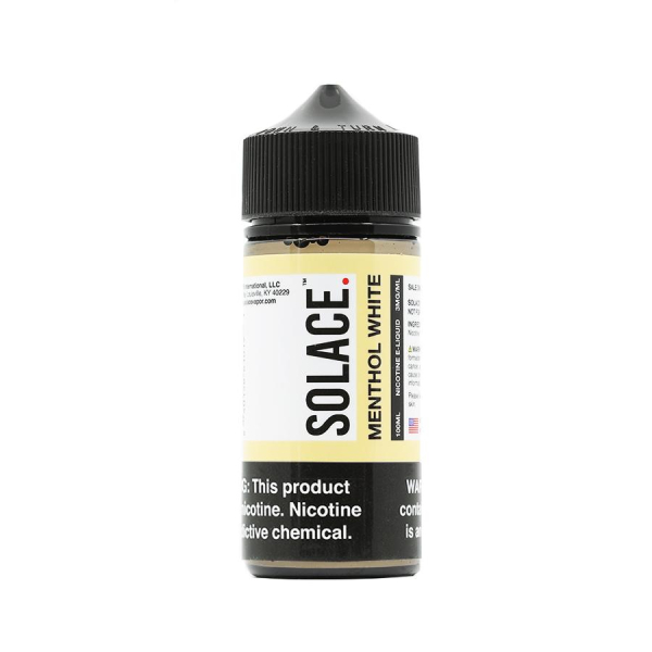 Menthol White by Solace Vapor (100mL) 