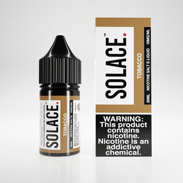 Tobacco Nic Salt by Solace Vapor (30mL) Tobacco Nic Salt by Solace Vapor (30mL)