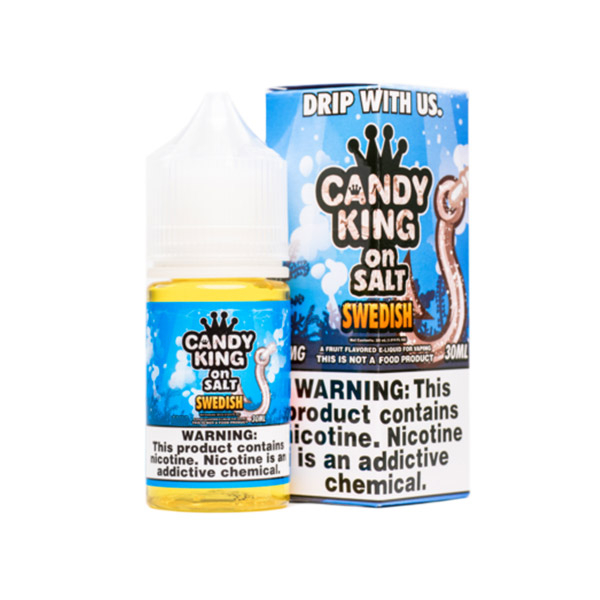Swedish E-liquid by Candy King On Salt (30ML) Swedish E-liquid by Candy King On Salt (30ML)