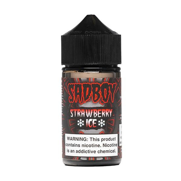 TFN Strawberry Blood Ice E-liquid by Sad Boy - (100mL) TFN Strawberry Blood Ice E-liquid by Sad Boy - (100mL)