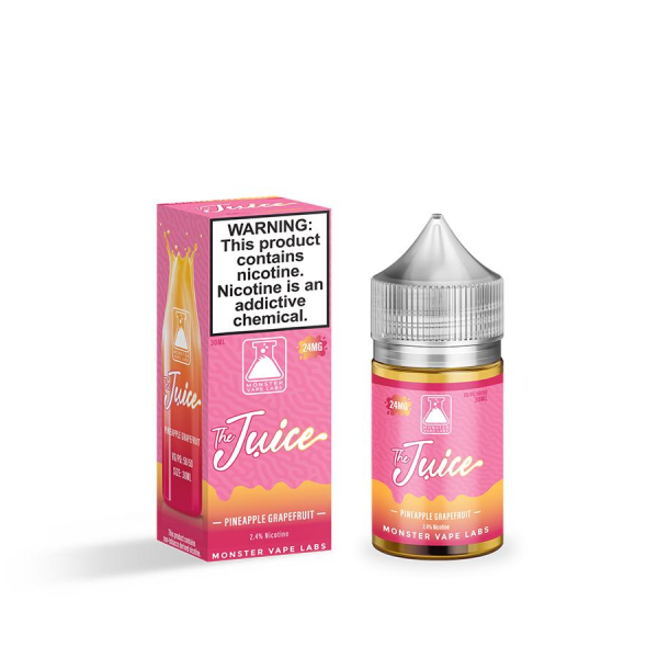 The Juice Pineapple Grapefruit Nic Salt by Monster Labs - (30mL)