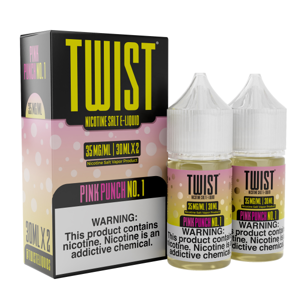 Pink Punch No.1 Nic Salt by Twist E-liquids - ( 2 Pack)