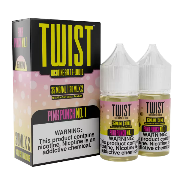 Pink Punch No.1 Nic Salt by Twist E-liquids - ( 2 Pack)