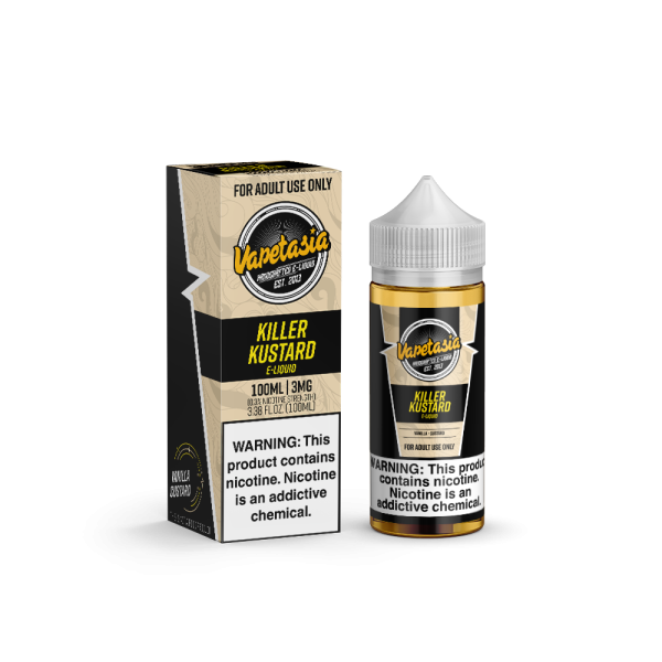 Killer Kustard E-Liquid by Vapetasia - (100mL) Killer Kustard E-Liquid by Vapetasia - (100mL)