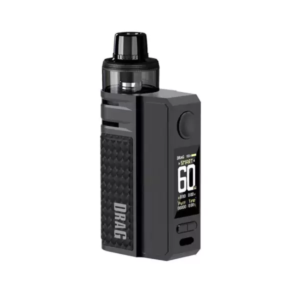 VooPoo DRAG E60 Pod Vape Kit_Carbon Fiber