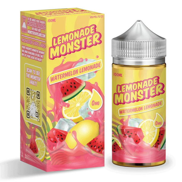 Watermelon Lemonade by Lemonade Monster E-liquids - (100mL) Watermelon Lemonade by Lemonade Monster E-liquids - (100mL)