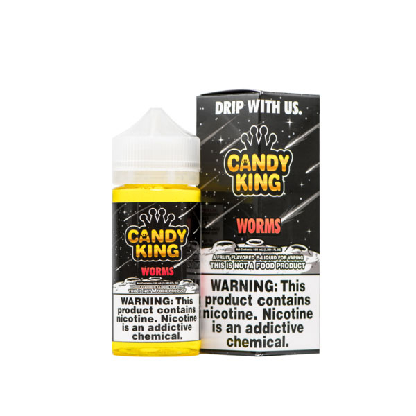 Sour Worms by Candy King E-liquid (100mL) Sour Worms by Candy King E-liquid (100mL)