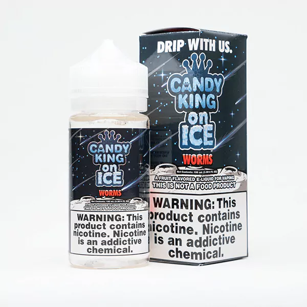 Sour Worms On Ice E-liquid by Candy King (100mL)