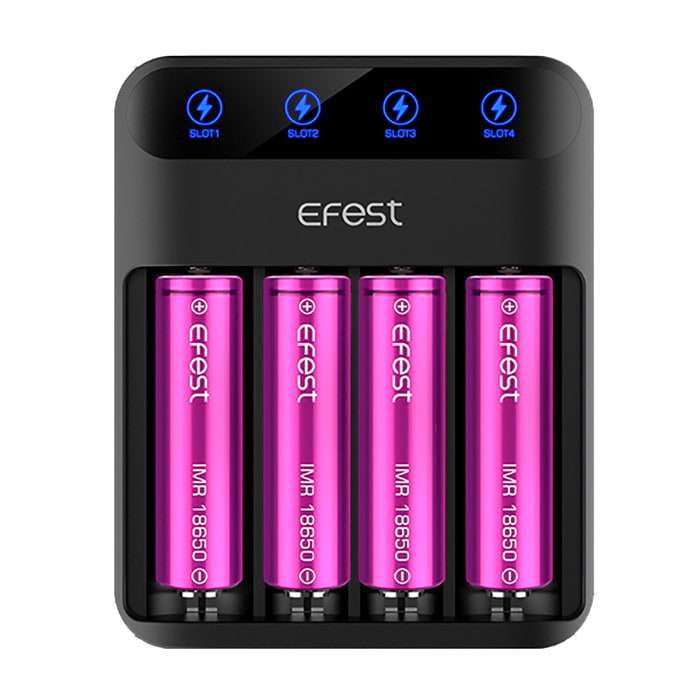 Efest Lush Q2 Intelligent LED Battery Charger 20700 26650 18650 16340 14500 