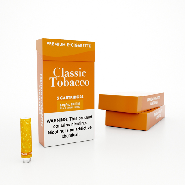 VaporFi Express Classic Tobacco E Cig Cartridges - 15 Pack