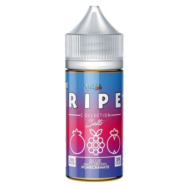 Blue Razzleberry Pomegranate Nic Salt by Ripe - (30mL)