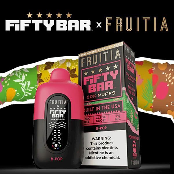 Fruitia x Fifty Bar 20k Disposable