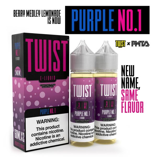 Purple No.1 by Twist E-liquids - ( 2 Pack)