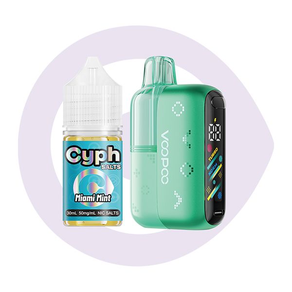 VooPoo NAVI Kit x Cyph Salts 80K Bundle