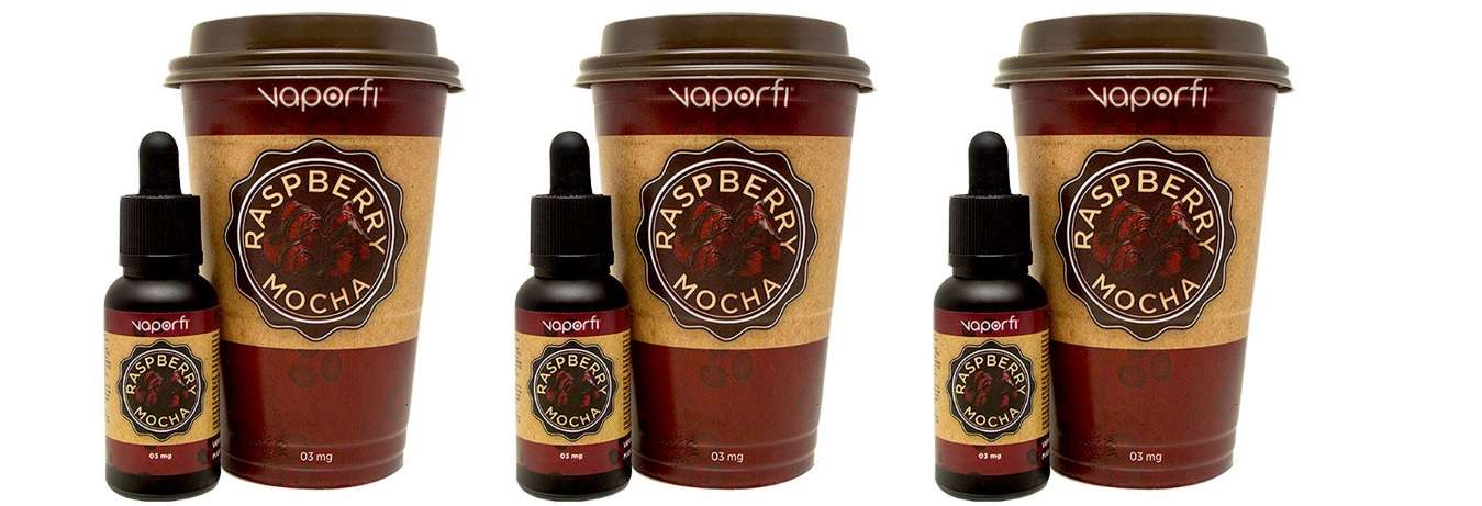 VaporFi Raspberry Mocha E-Liquid 60ml - On Sale