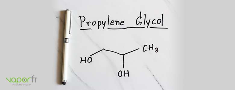 What is PG, or propylene glycol, in vape juice?