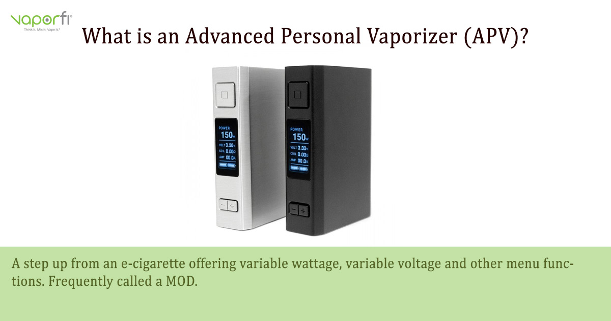 Advanced Personal Vaporizer (APV)