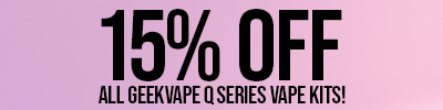 15% Off Geekvape Q series 