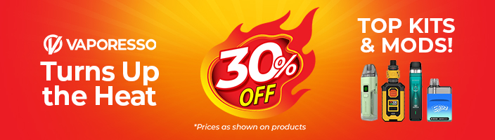 50% OFF VAPORESSO 