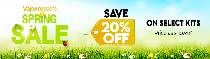 20% OFF VAPORESSO