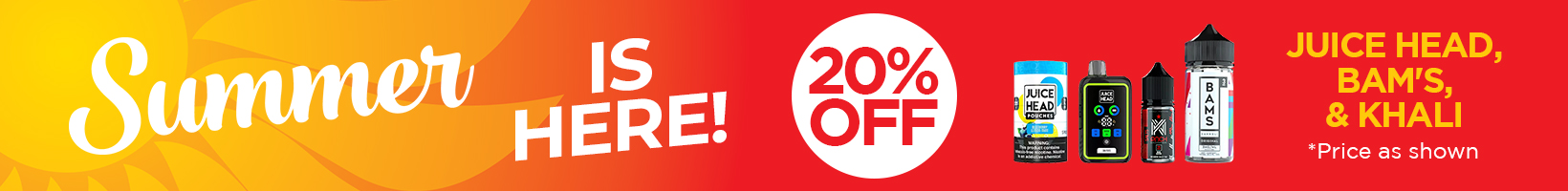 20% off Juice Head 