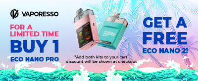 buy 1 get 1 free VAPORESSO