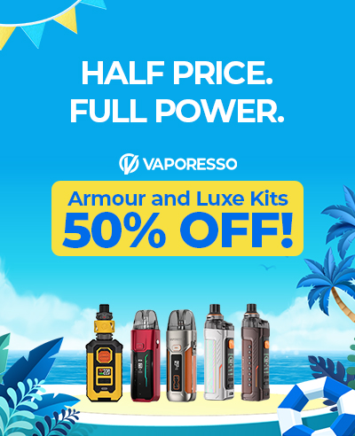 50% OFF VAPORESSO 