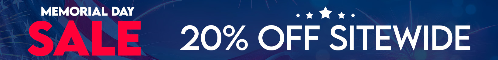 20% OFF SITEWIDE