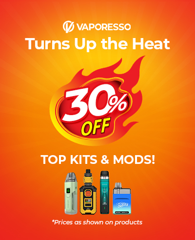 VAPORESSO 30% OFF