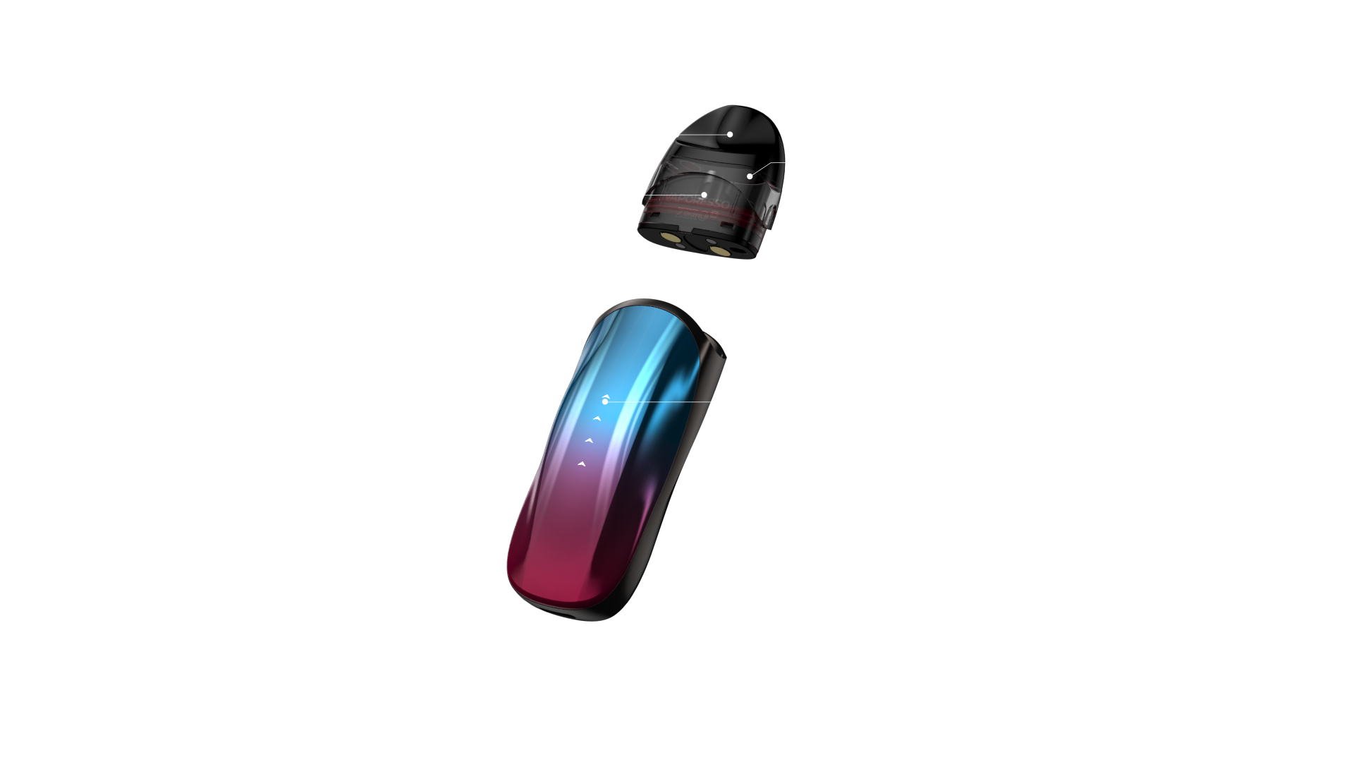 Vaporesso Zero 2 Informational Diagram