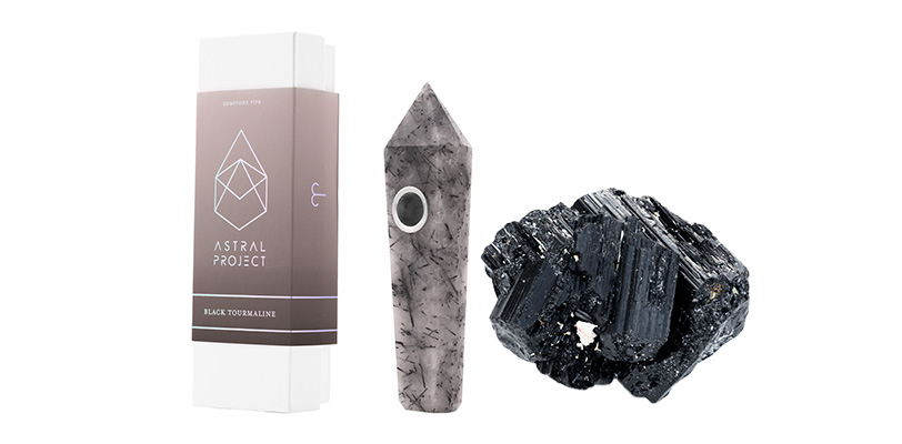Black Tourmaline (Tourmaline Quartz) 