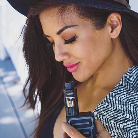 Woman Vaping Woman Vaping