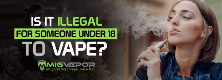 How Old do You Have to be to Vape?